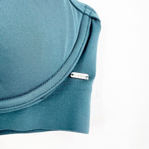 ✅ VICTORIA'S SECRET PINK SPORT GREEN ULTIMATE PUSH UP SPORTS BRA SIZE MEDIUM - Picture 5 of 9